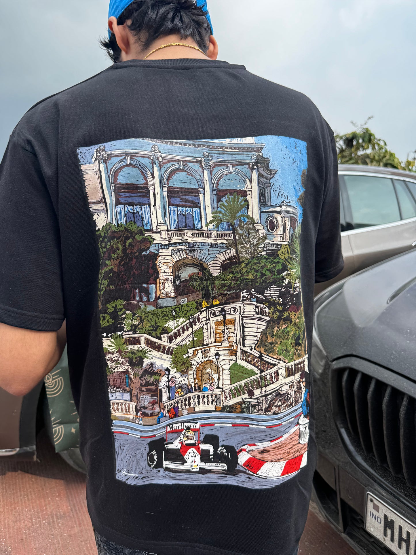 Senna Sunday Race Club - Unisex Oversized Tee