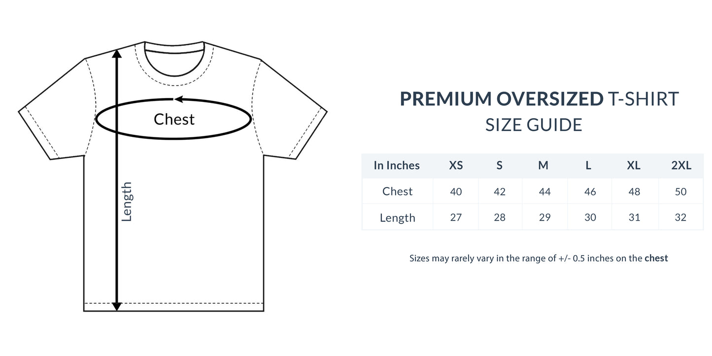 Coldplay Magic - Premium Oversized T-shirt