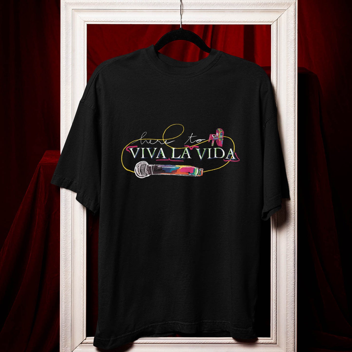 Viva la Vida Coldplay Oversized T-shirt