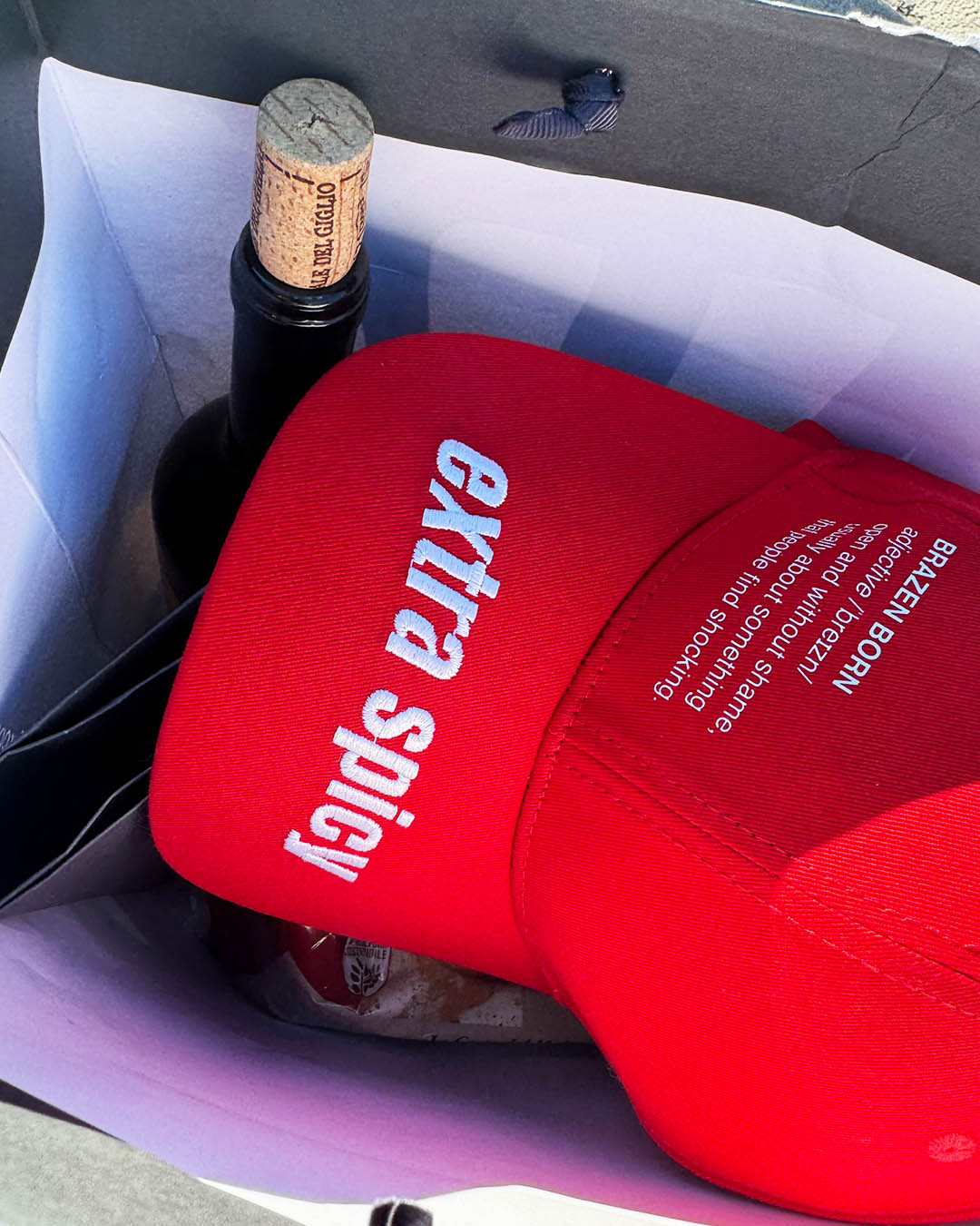 Extra Spicy Red Baseball Cap