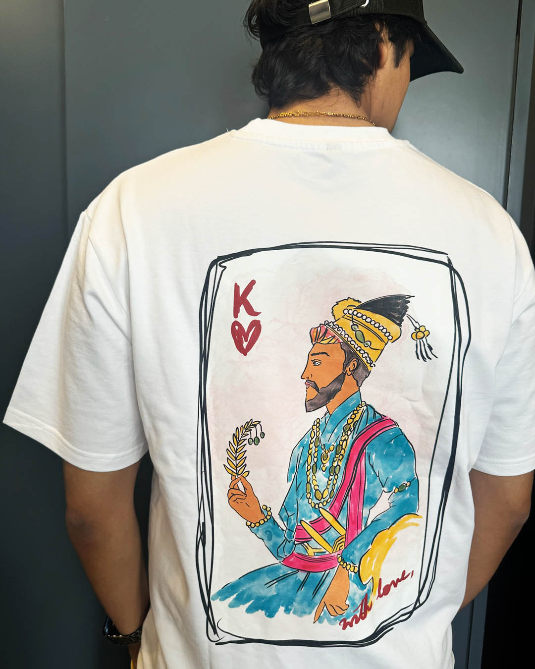 Valentine King Oversized Tee