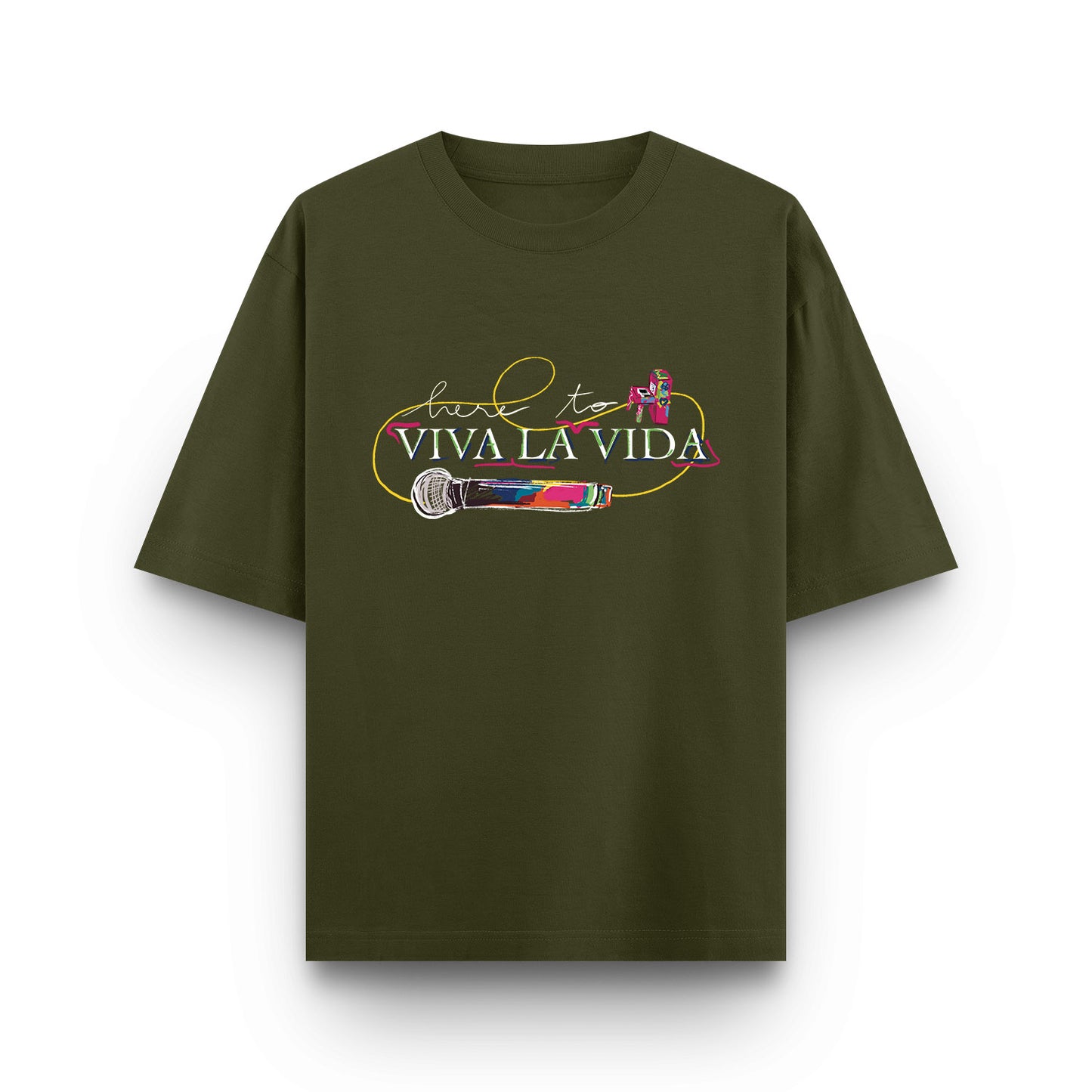 Viva la Vida Coldplay Oversized T-shirt