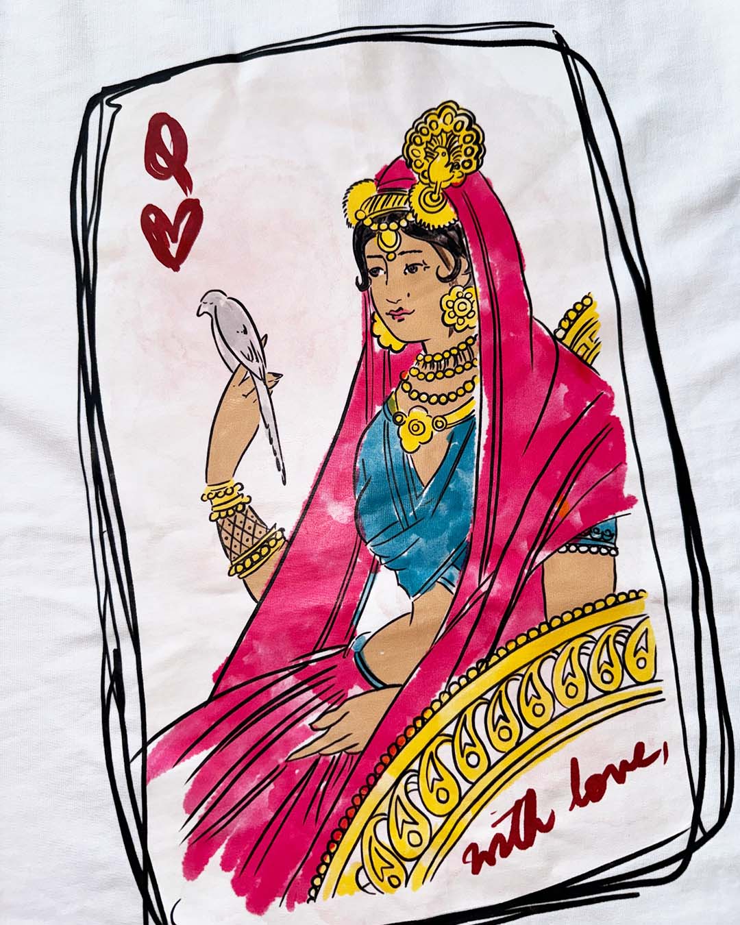 Valentine Queen Oversized Tee