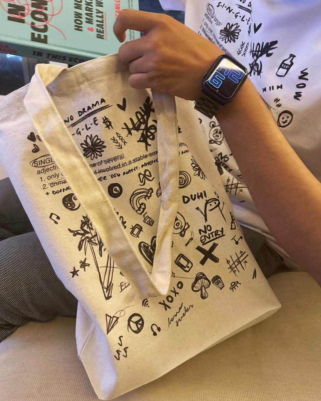 This is the Singles' Tote