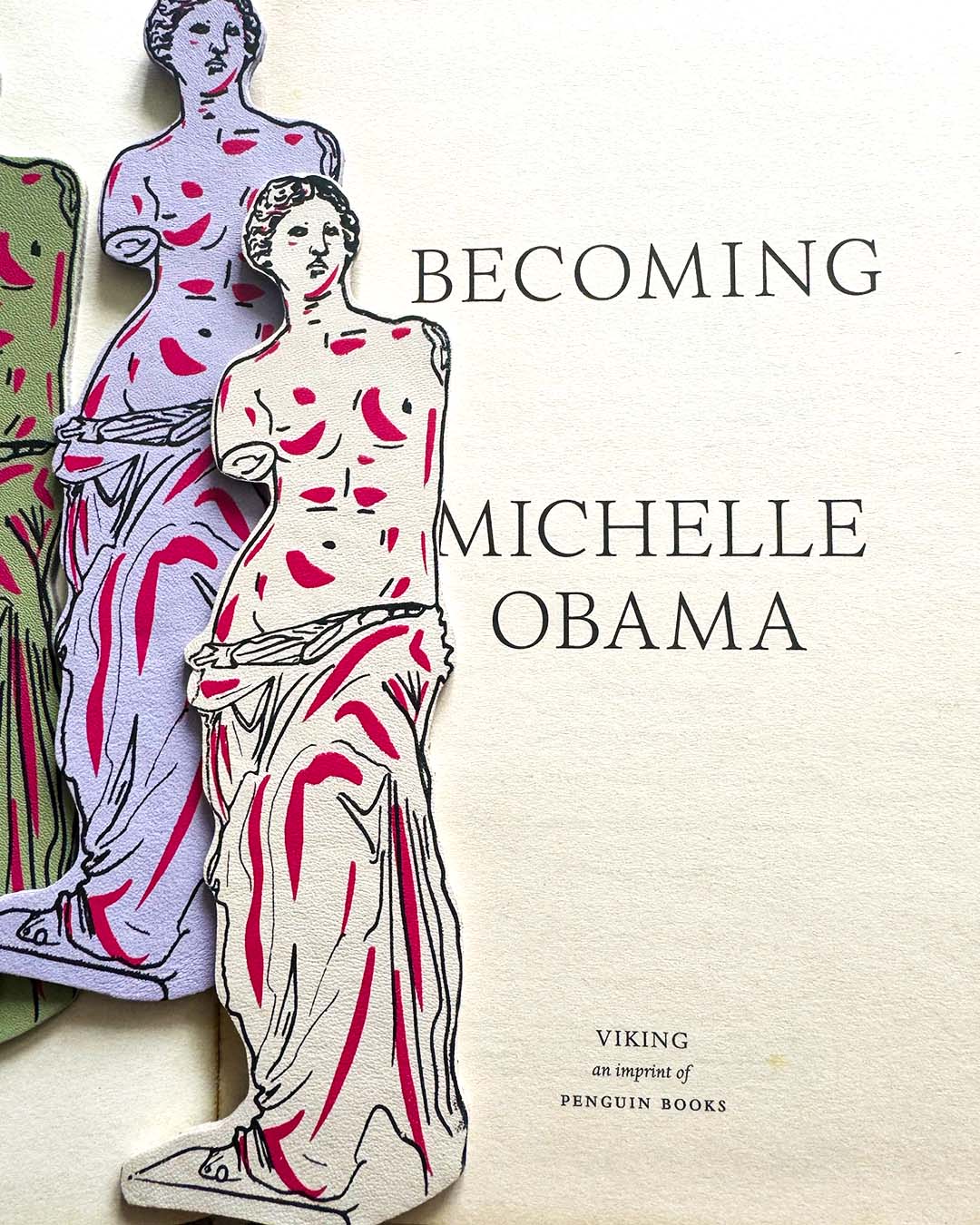 Venus de Milo - Leather Bookmark