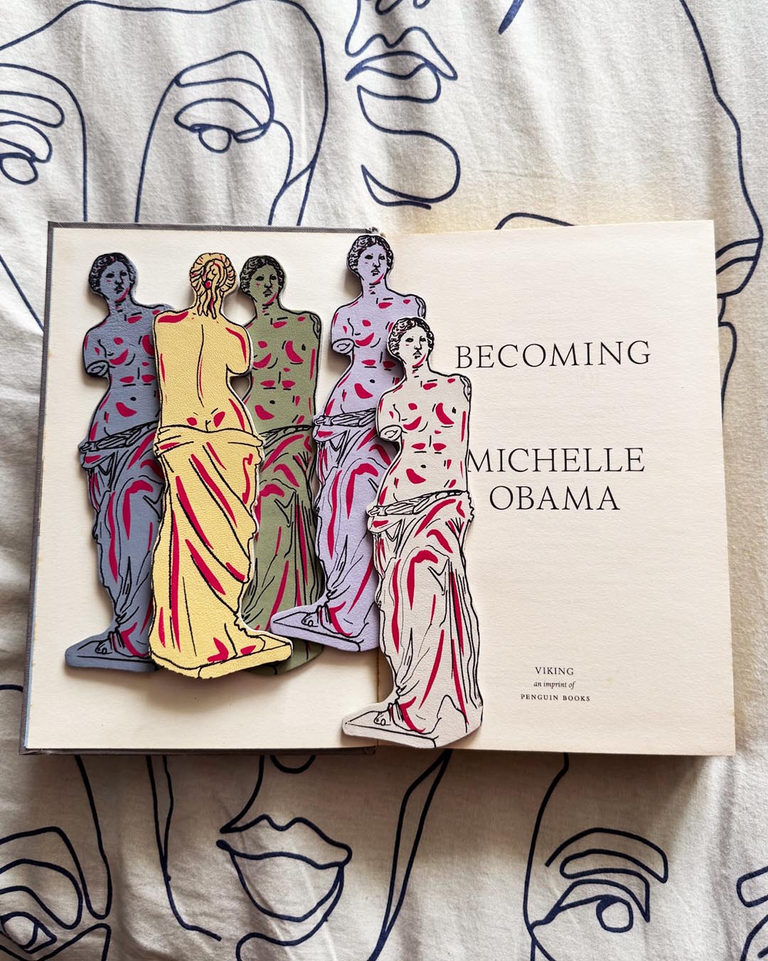 Venus de Milo - Leather Bookmark