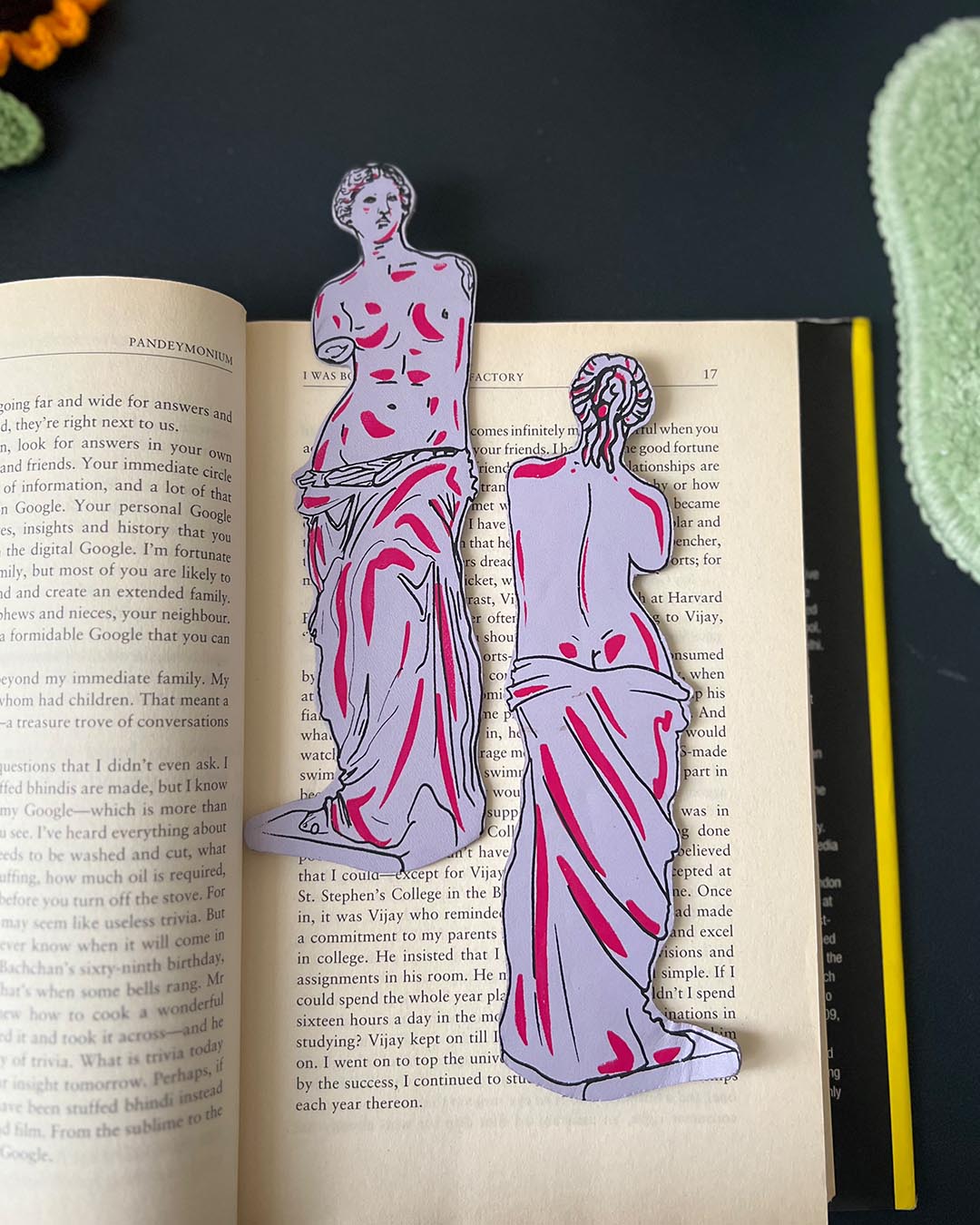 Venus de Milo - Leather Bookmark