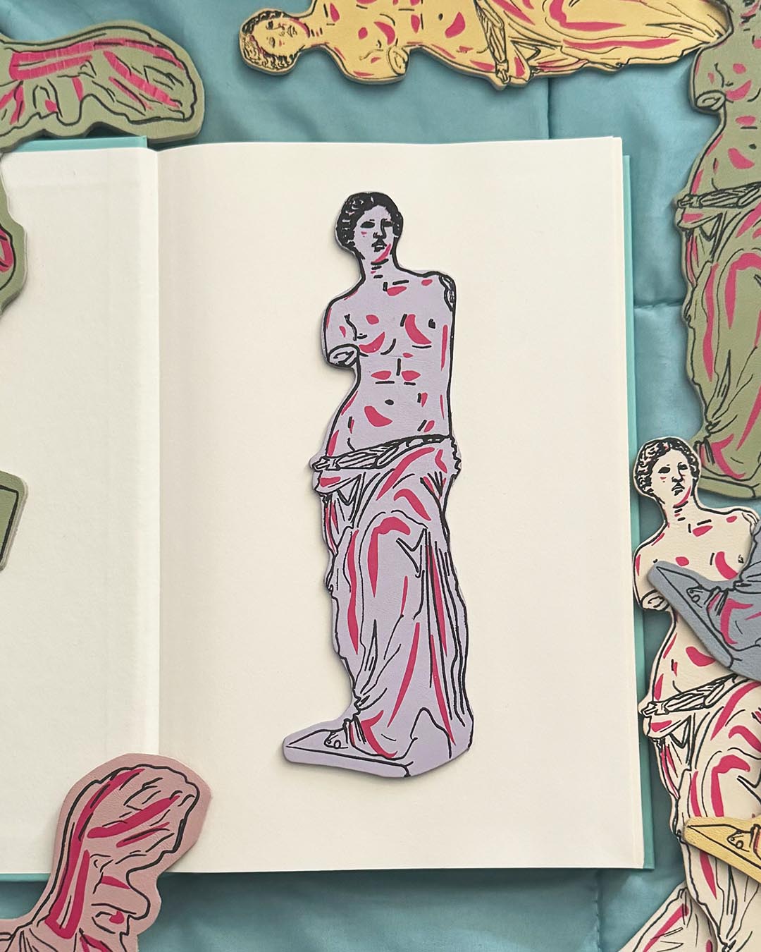 Venus de Milo - Leather Bookmark