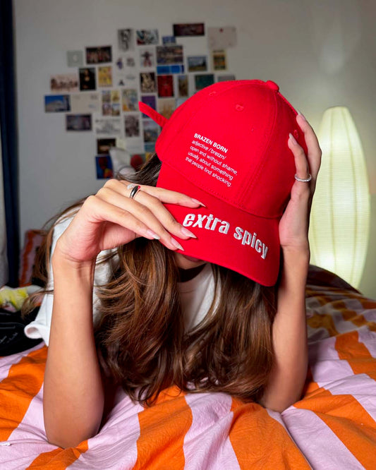 Extra Spicy Red Baseball Cap