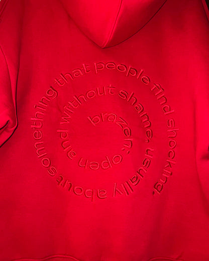 Red Brazen Baggy Hoodie