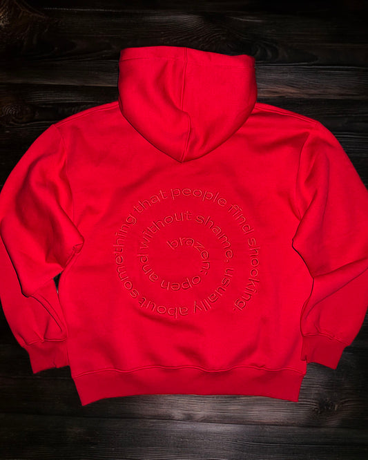Red Brazen Baggy Hoodie