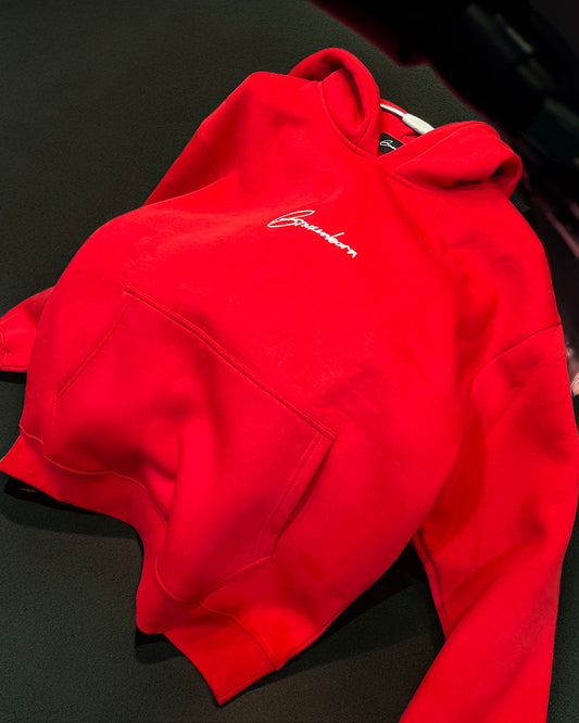 Red Brazen Baggy Hoodie