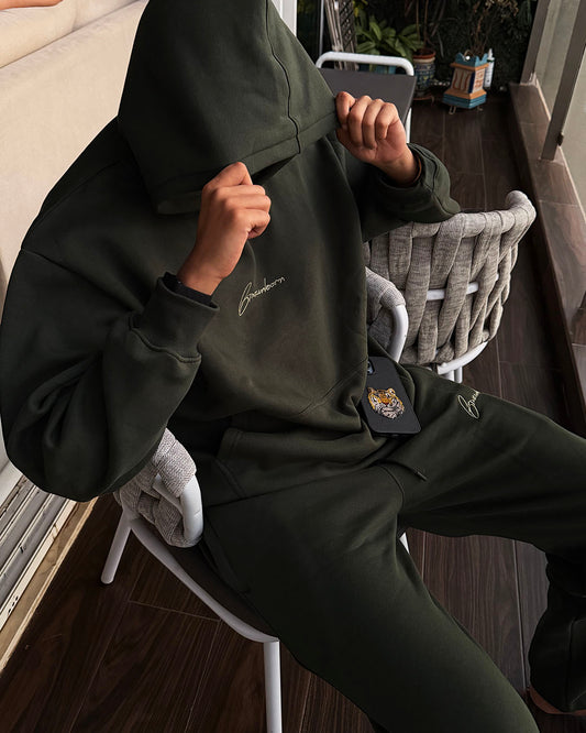 Green Brazen Baggy Hoodie