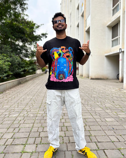 Trippy Travis Tee (Unisex Oversized)