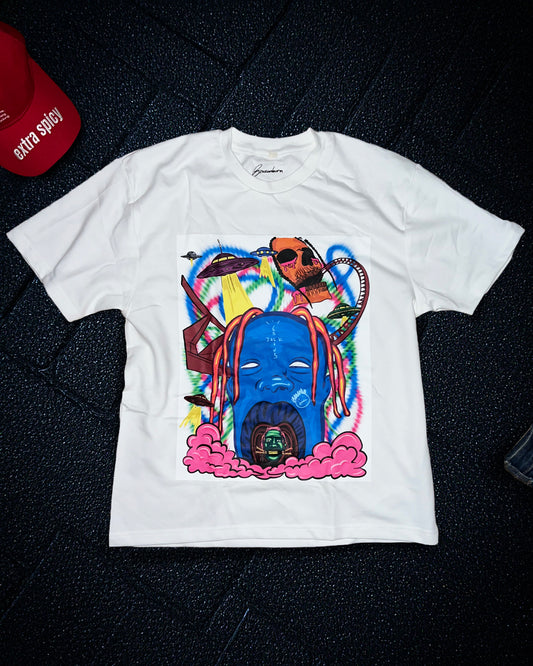 Trippy Travis Tee (Unisex Oversized)