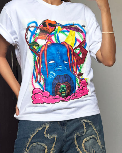 Trippy Travis Tee (Unisex Oversized)